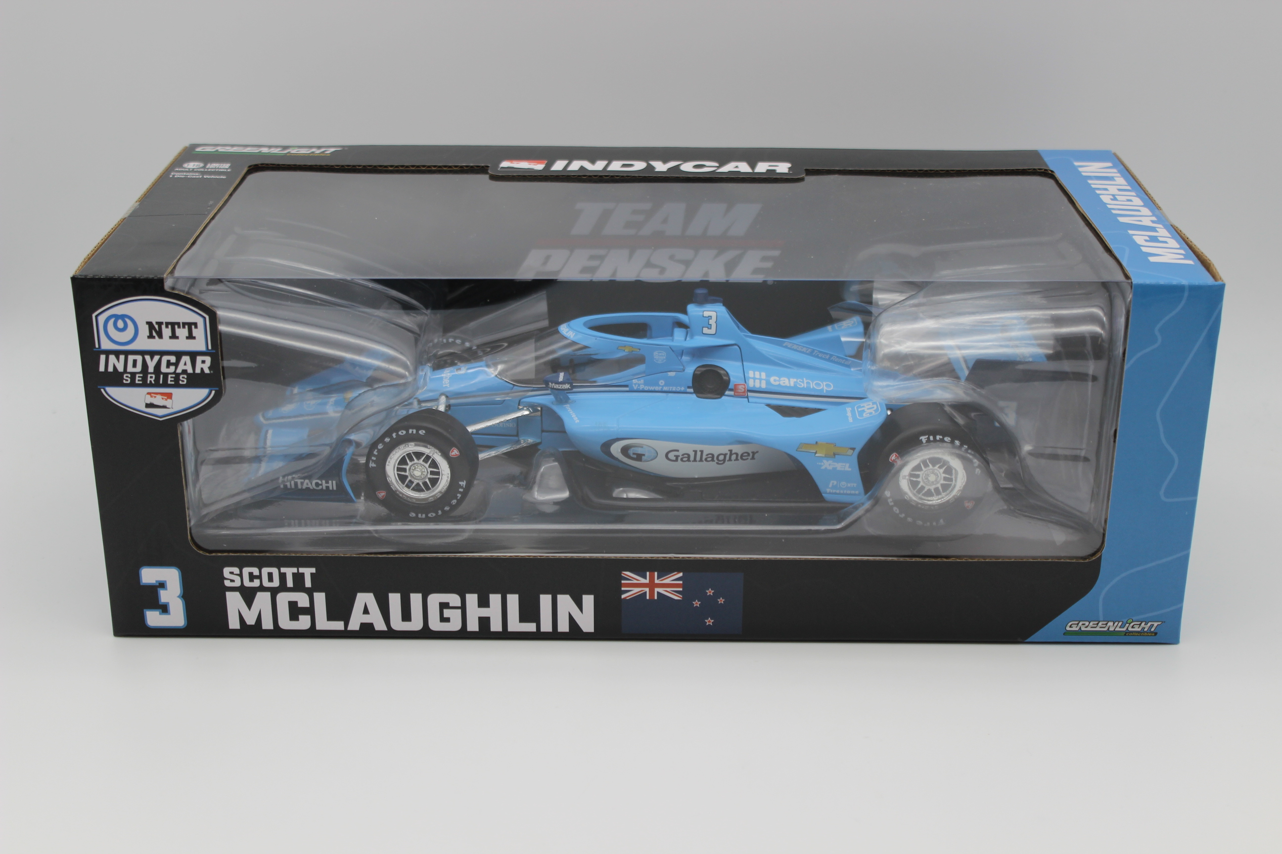 Scott McLaughlin #3 2022 Gallagher / Team Penske 1:18 Scale IndyCar Diecast