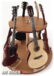 AXE HEAVEN Miniature Multi-Guitar Display Stand – Holds 6 Mini Guitars Axe Heaven, Gibson, replica guitar
