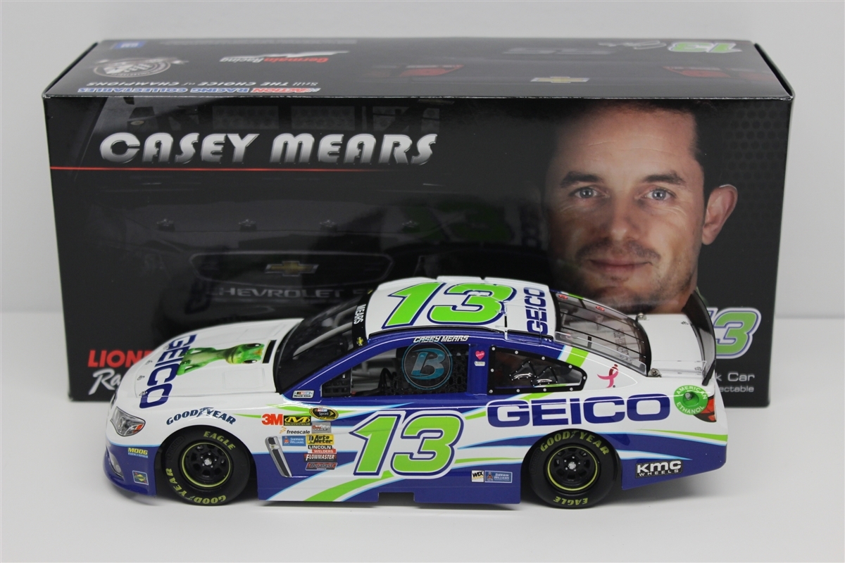 #13 CASEY MEARS GEICO TOYOTA 2012 1/25th 1/24th Scale Waterslide Decals 