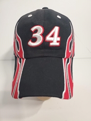 Chris Buescher Youth Jagged Hat Hat, Licensed, NASCAR Cup Series
