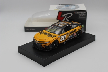 Christopher Bell Autographed w/ Yellow Paint Pen 2022 DeWalt 1:24 Nascar Diecast Christopher Bell, Nascar Diecast, 2022 Nascar Diecast, 1:24 Scale Diecast