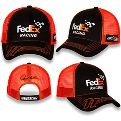 Denny Hamlin FedEx Racing Sponsor Hat - Adult OSFM Denny Hamlin, NASCAR, Cup Series, Hat