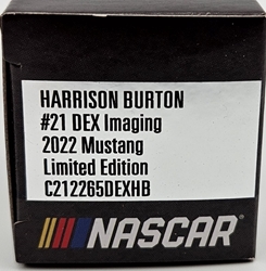Harrison Burton 2022 DEX Imaging 1:64 Nascar Diecast Harrison Burton, Nascar Diecast, 2022 Nascar Diecast, 1:64 Scale Diecast,