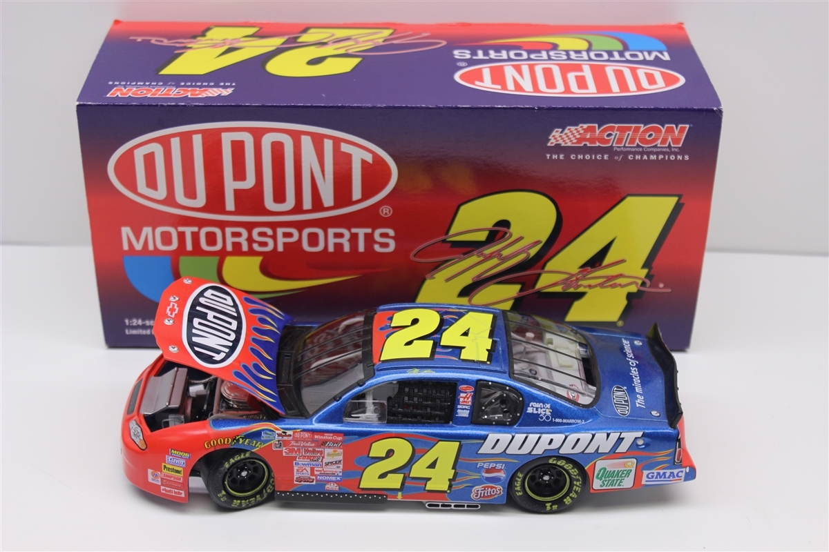 Details about   #24  Jeff Gordon Dupont 2001 Winston Cup Championship 1:64 Action in metal box 