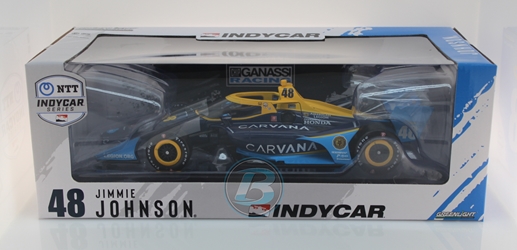 Jimmie Johnson / Chip Ganassi Racing #48 Carvana 1:18 2021 NTT IndyCar Series Jimmie Johnson,2021,1:18,diecast,greenlight,indy