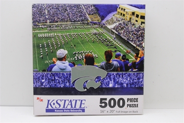 Kansas State University 500 Piece Jigsaw Adult Puzzle Kansas State University 500 Piece Jigsaw Adult Puzzle