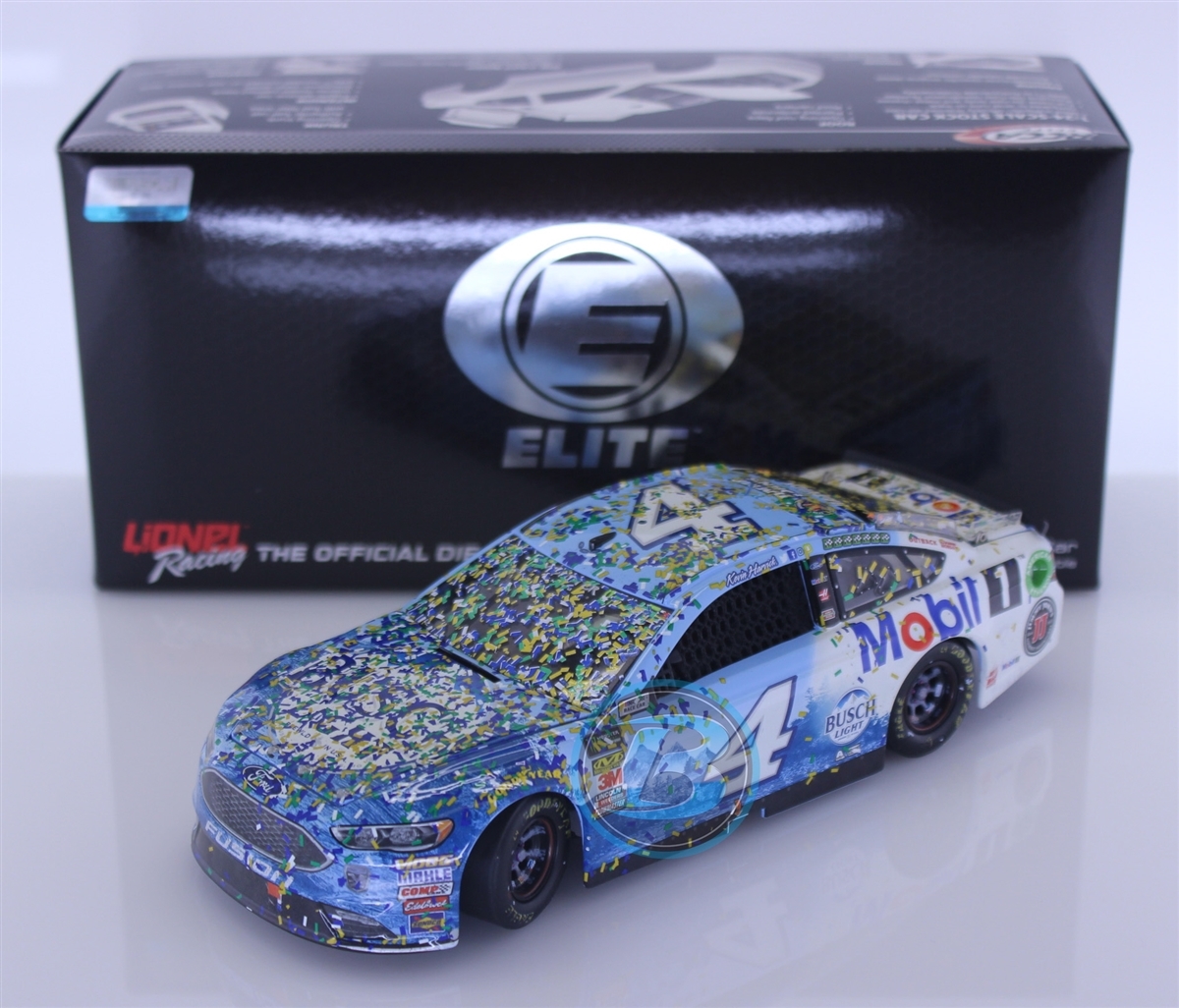 NASCAR 2018 KEVIN HARVICK #4 MICHIGAN RACE WIN BUSCH LIGHT BEER MOBIL ONE 1/24 