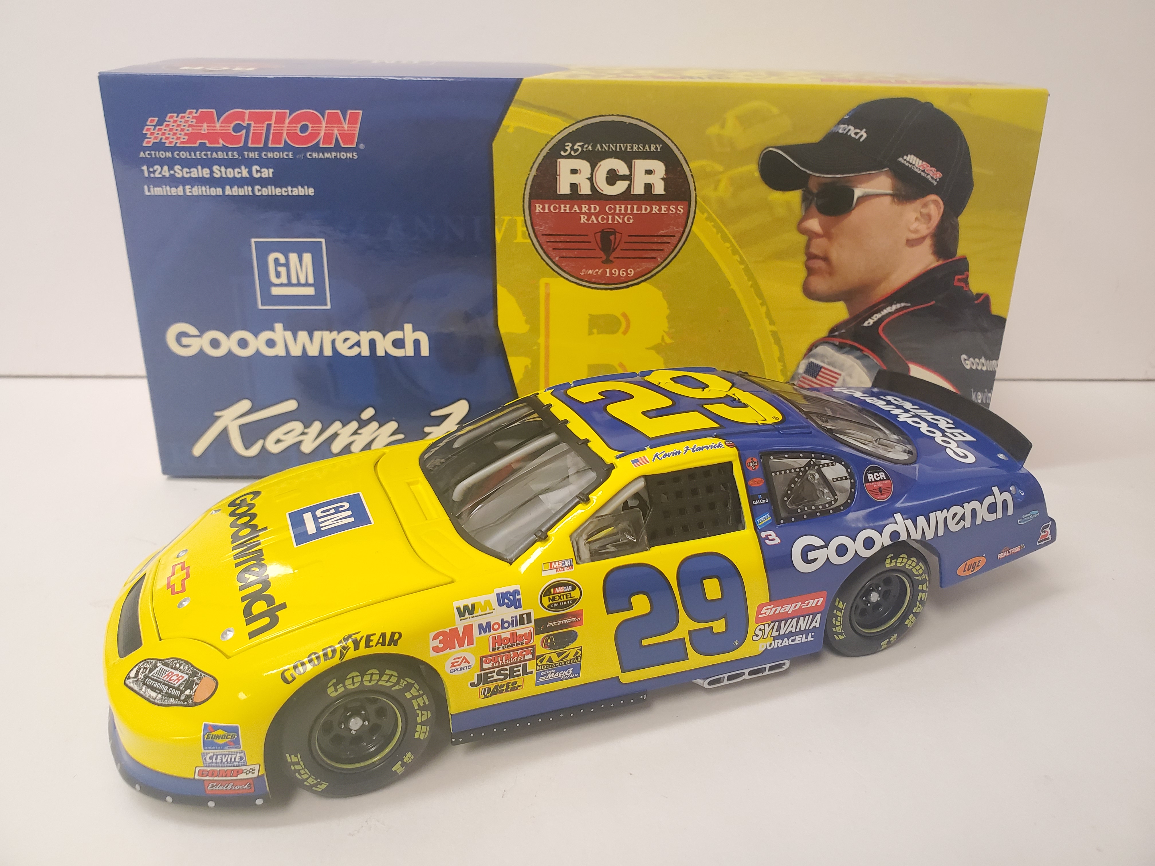 2004 #29 Kevin Harvick GM Goodwrench RCR 35th Anniversary 1/24 Action Diecast for sale online 