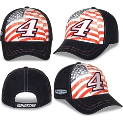 Kevin Harvick #4 Patriotic Hat - Adult OSFM Kevin Harvick, 2022, NASCAR Cup Series
