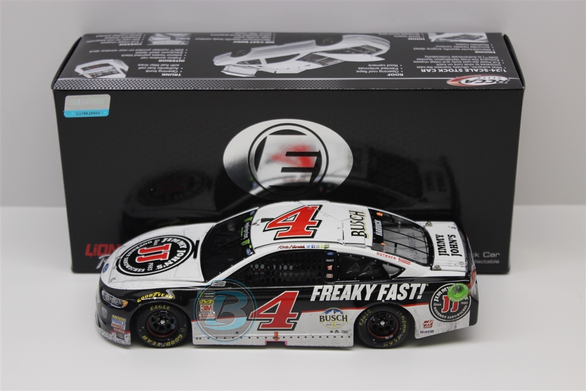 Kevin Harvick 2018 Lionel #4 Jimmy Johns ELITE All Star Raced Win 1/24 FREE 