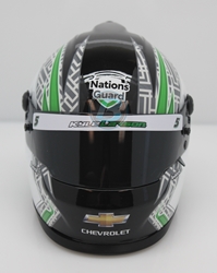 Kyle Larson 2021 Nations Guard MINI Replica Helmet Kyle Larson, Helmet, NASCAR, BrandArt, Mini Helmet, Replica Helmet