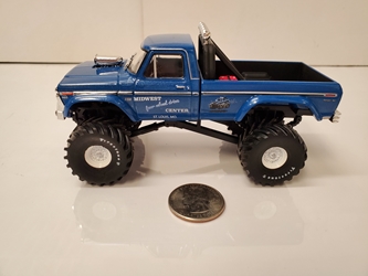 Midwest Four Wheel Drive & Performance Center 1:43 1974 Ford F250 Kings of Crunch Monster Truck Midwest Four Wheel Drive & Performance Center, Monster Truck, 1:24 Scale, Kings of Crunch