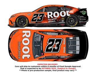 *Preorder* Bubba Wallace 2022 Root Insurance 1:24 Nascar Diecast Bubba Wallace, Nascar Diecast, 2022 Nascar Diecast, 1:24 Scale Diecast