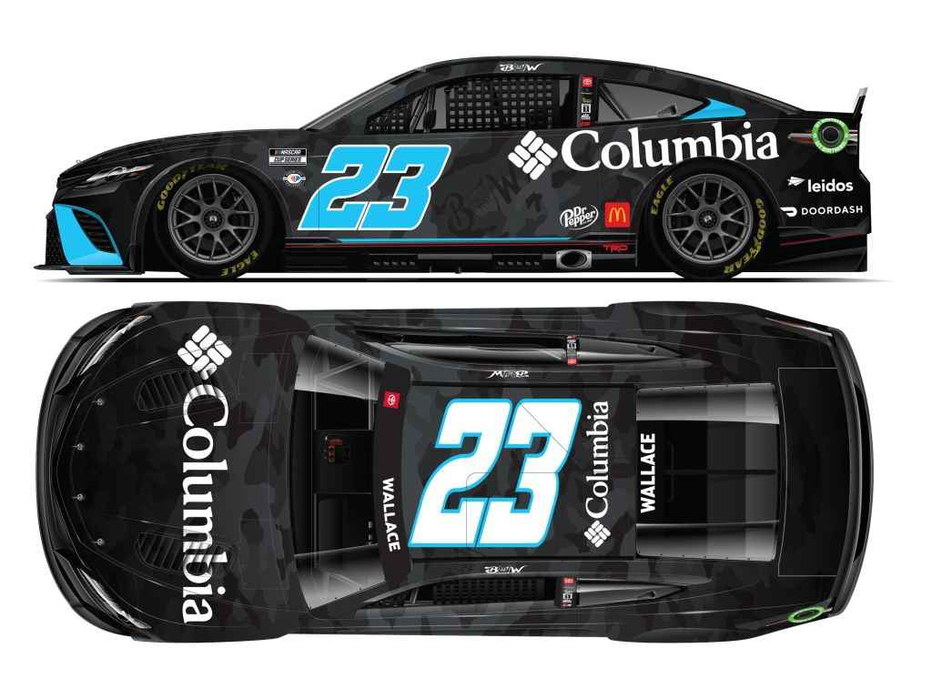 Bubba Wallace 2025 Lionel Racing 1:64 Diecast Nascar - Toyota #23 Columbia, 23XI, Viola - Foto 5