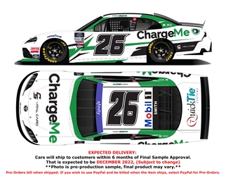 *Preorder* Chandler Smith 2022 Charge Me 1:24 Nascar Diecast Chandler Smith, Nascar Diecast, 2022 Nascar Diecast, 1:24 Scale Diecast