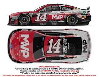 *Preorder* Chase Briscoe 2022 Magical Vacation Planner 1:24 Color Chrome Nascar Diecast Chase Briscoe, Nascar Diecast, 2022 Nascar Diecast, 1:24 Scale Diecast