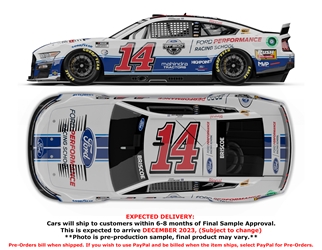 *Preorder* Chase Briscoe 2023 Ford Performance Racing School 1:24 Color Chrome Nascar Diecast Chase Briscoe, Nascar Diecast, 2023 Nascar Diecast, 1:24 Scale Diecast