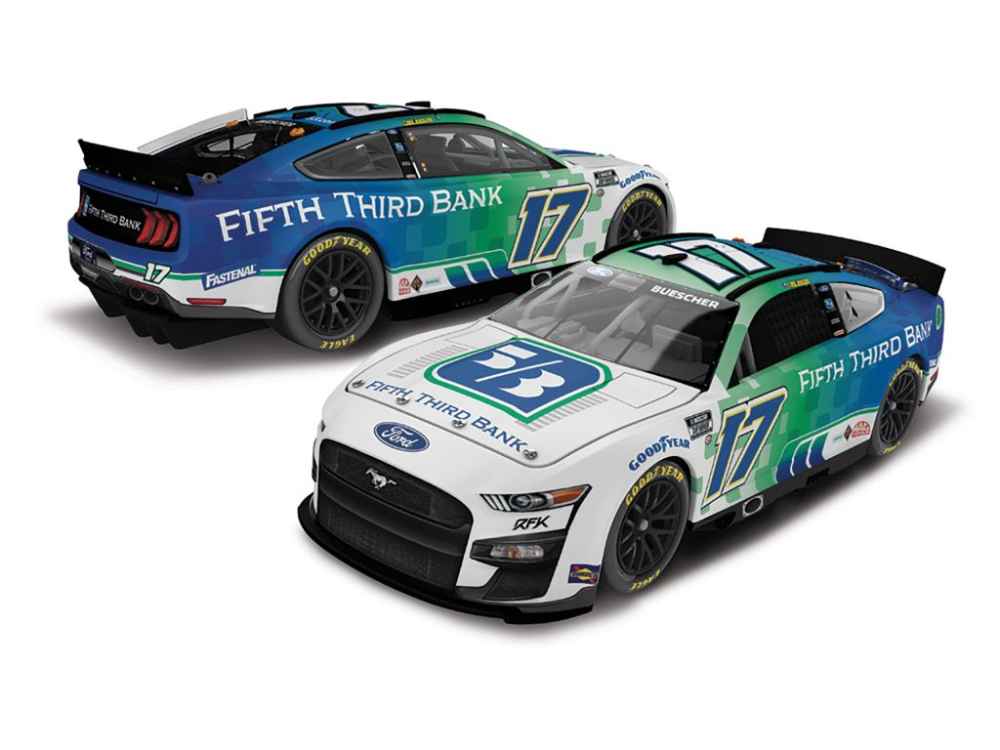 Chris Buescher 2023 Fifth Third Bank 1 64 Nascar Diecast Chris buescher 2023 fifth third bank 1 64 nascar diecast
