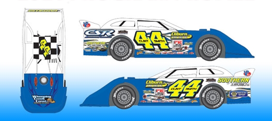 *Preorder* Clint Smith 2021 #44 1:64 Dirt Late Model Diecast Clint Smith, 2021 Dirt Late Model Diecast, 1:64 Scale Diecast, pre order diecast