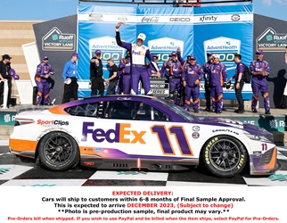 *Preorder* Denny Hamlin 2023 FedEx Kansas 5/7 Race Win Race Win 1:24 Nascar Diecast Denny Hamlin, Nascar Diecast, 2023 Nascar Diecast, 1:24 Scale Diecast