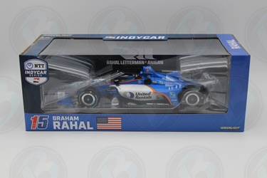 Graham Rahal #15 2023 United Rentals / Rahal Letterman Lanigan Racing - NTT IndyCar Series 1:18 Scale IndyCar Diecast Graham Rahal, 2023,1:18, diecast, greenlight, indy