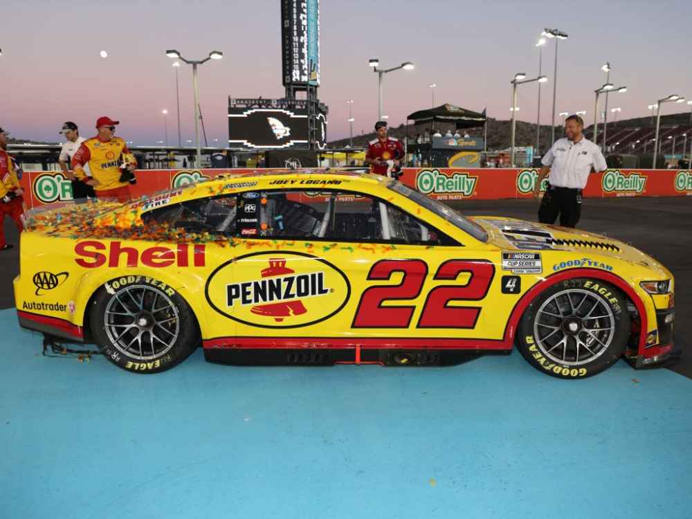 Nascar Body Shell Joey Logano 2022 Shell-Pennzoil Phoenix 11/6 Playoff Race Win 1:64 ...