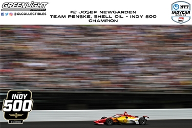 *Preorder* Josef Newgarden / Team Penske #2 Shell Oil Indianapolis 500 Champion 1:64 2023 NTT IndyCar Series Josef Newgarden, 1:64, diecast, greenlight, indy