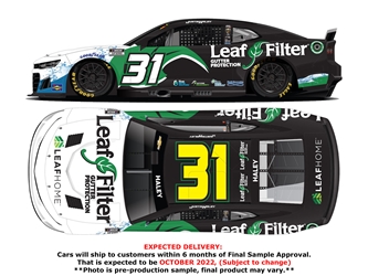 *Preorder* Justin Haley 2022 Leaffilter 1:24 Color Chrome Nascar Diecast Justin Haley, Nascar Diecast, 2022 Nascar Diecast, 1:24 Scale Diecast
