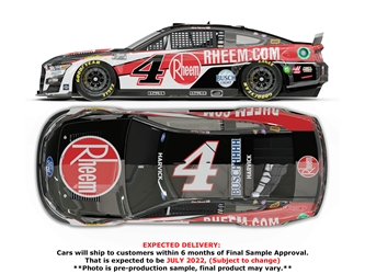 *Preorder* Kevin Harvick 2022 Rheem 1:24 Color Chrome Nascar Diecast Kevin Harvick, Nascar Diecast, 2022 Nascar Diecast, 1:24 Scale Diecast