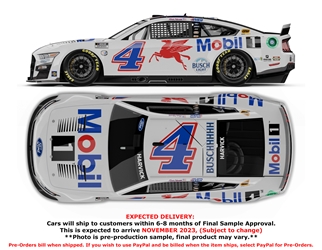 *Preorder* Kevin Harvick 2023 Mobil 1 1:24 Color Chrome Nascar Diecast Kevin Harvick, Nascar Diecast, 2023 Nascar Diecast, 1:24 Scale Diecast