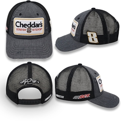 Kyle Busch #8 Cheddars - Adult Vintage Patch Hat OSFM Kyle Busch, 2023, NASCAR Cup Series