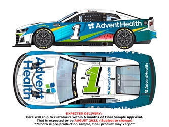 *Preorder* Ross Chastain 2022 Advent Health 1:24 Nascar Diecast Ross Chastain, Nascar Diecast, 2022 Nascar Diecast, 1:24 Scale Diecast