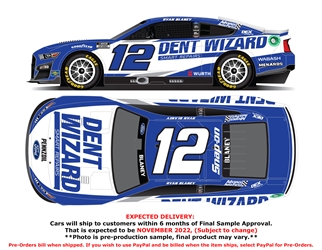*Preorder* Ryan Blaney 2022 Dent Wizard 1:24 Color Chrome Nascar Diecast Ryan Blaney, Nascar Diecast, 2022 Nascar Diecast, 1:24 Scale Diecast