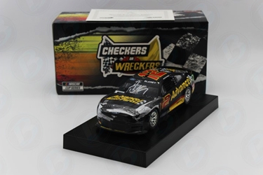 Ryan Blaney Autographed 2022 Advance Auto Parts Daytona 8/28 Checkers or Wreckers 1:24 Nascar Diecast - FOIL NUMBER CAR Ryan Blaney, Race Win, Nascar Diecast, 2022 Nascar Diecast, 1:24 Scale Diecast