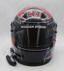 William Byron 2022 Liberty University Full Size Replica Helmet William Byron, Helmet, NASCAR, BrandArt, Full Size Helmet, Replica Helmet