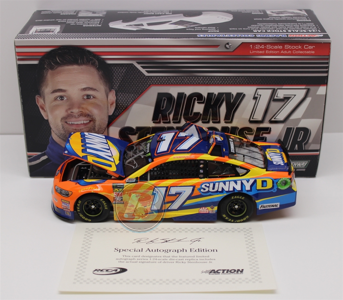 Ricky Stenhouse Jr 2018 Lionel #17 Sunny D Ford Fusion 1/64 FREE SHIP 