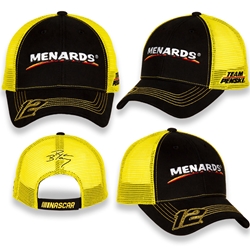 Ryan Blaney Menards Sponsor Hat - Adult OSFM Ryan Blaney, NASCAR, Cup Series, Hat