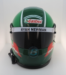 Ryan Newman 2020 Castrol Full Sized Replica Helmet Ryan Newman, Helmet, NASCAR, BrandArt, Full Size Helmet, Replica Helmet