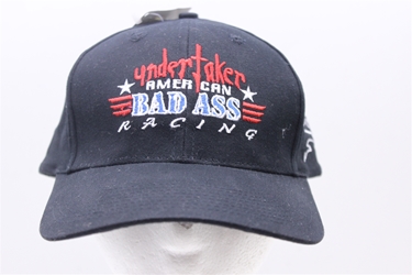 World Wrestling Federation The Undertaker American Bad Ass Racing Hat World Wrestling Federation The Undertaker American Bad Ass Racing Hat